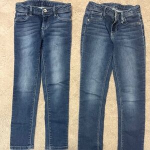 2 pairs Girls knit jeans